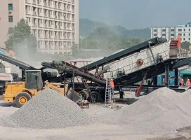 流动式河卵石碎石设备多少钱一台,市场前景如何